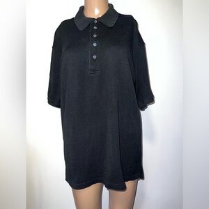 C5.   Classic Black Polo Shirt